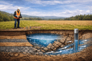 metatek geophysical surveys used for groundwater exploration